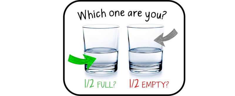 Is the glass half empty or half full?